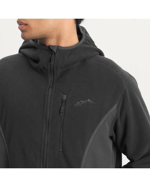 Mellow Clo Black Canopy Fleece for men