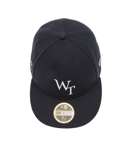 WTAPS×NEW ERA 59FIFTY LOW PROFILE CAP WTAPS New Era 59Fifty Low Profile Baseball Cap in Blue for