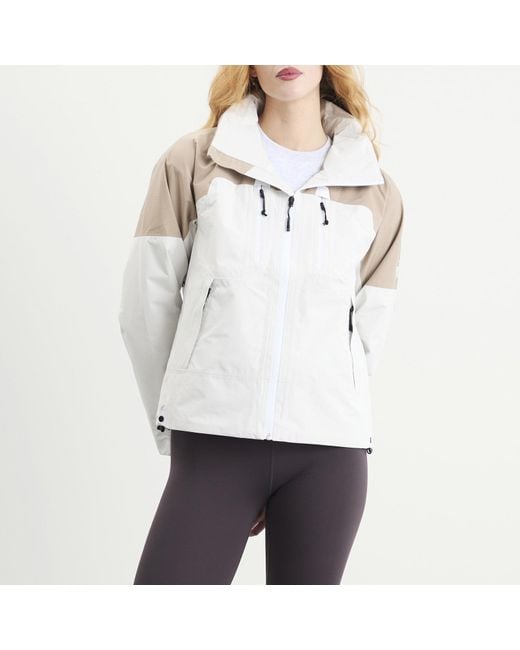 The North Face White Hke Devils Thumb Gore-Tex Jacket