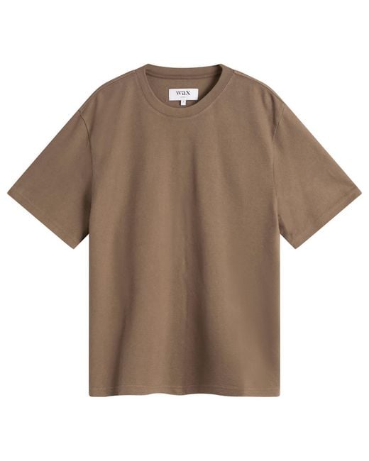 Wax London Brown Dean T-Shirt for men