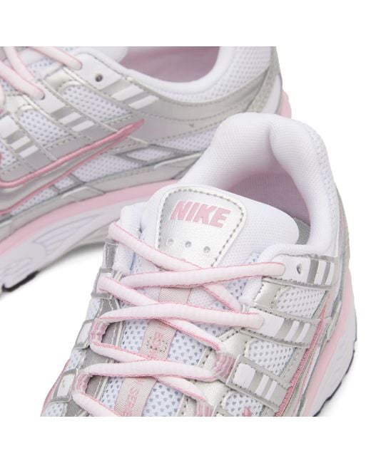 Nike White P-6000 W Sneaker