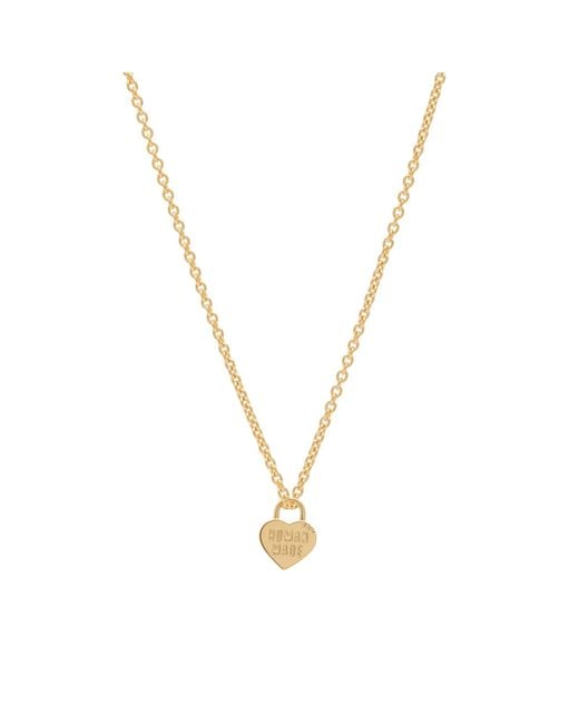 Human Made Metallic Heart Necklace for men