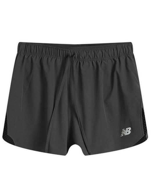 New Balance Black New Balance Rc Split Short 3"
