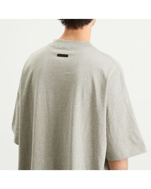 Fear Of God Gray Signature 90S T-Shirt for men