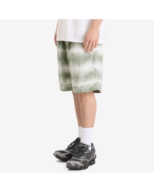 Nanamica Green Nanaloha Shorts for men