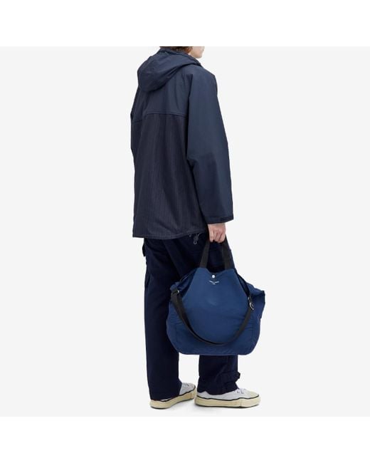 Comme des Garçons Blue 2-Way Tote Bag for men