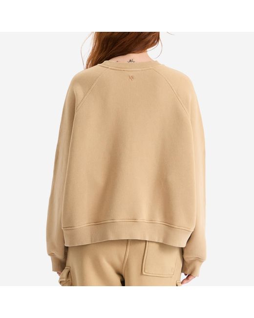 Represent Natural Initial V Notch Sweatshirt