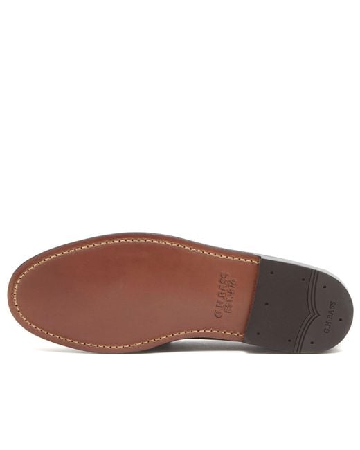 G.H.BASS Black Larson Penny Loafer for men