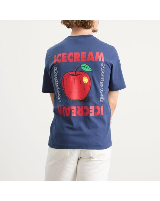 ICECREAM Blue To The Core T-Shirt for men