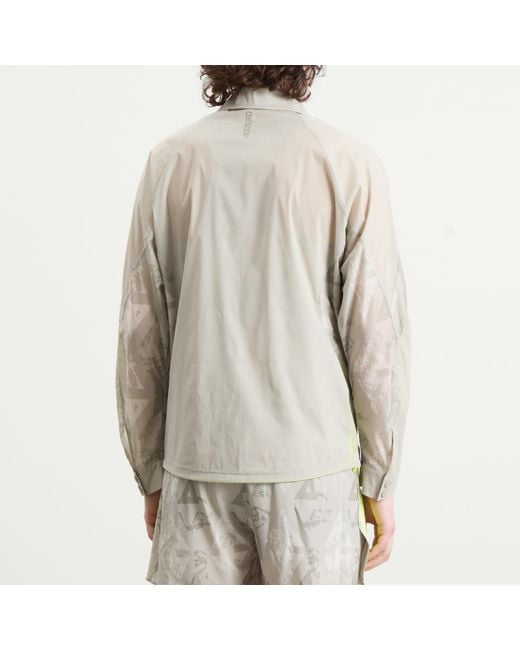 Adidas Originals White Adidas X Labrum Coach Jacket for men
