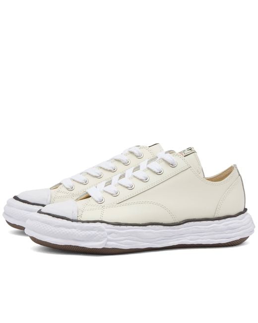 Maison Mihara Yasuhiro White Peterson 23 Low Leather Sneakers for men