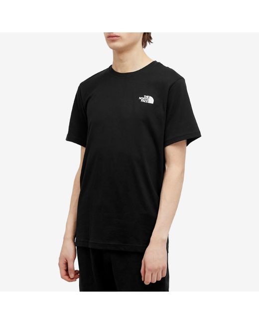 The North Face Black Redbox T-Shirt for men