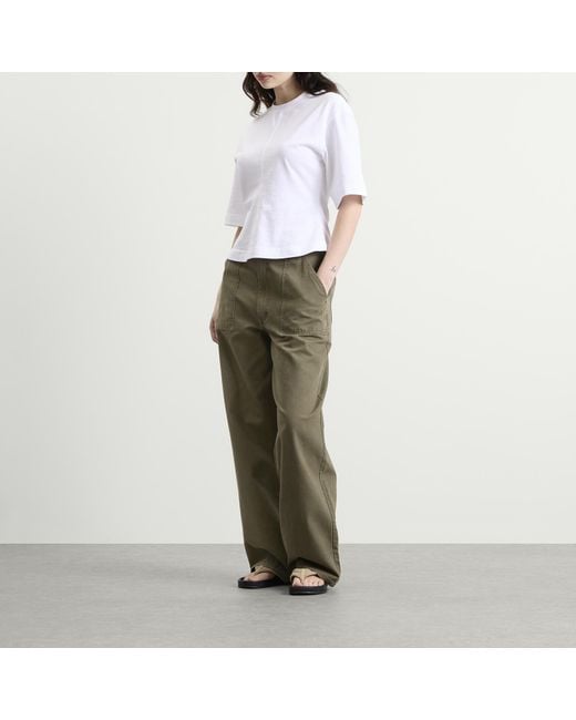 Anine Bing Green Grayson Pants