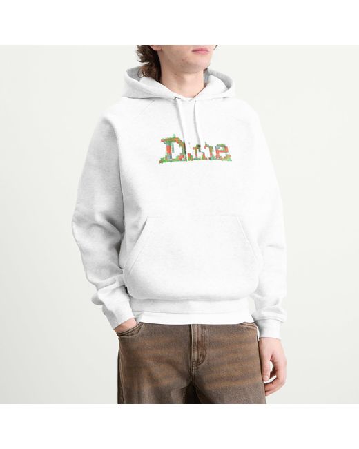Dime White Classic 'Scraft Hoodie for men