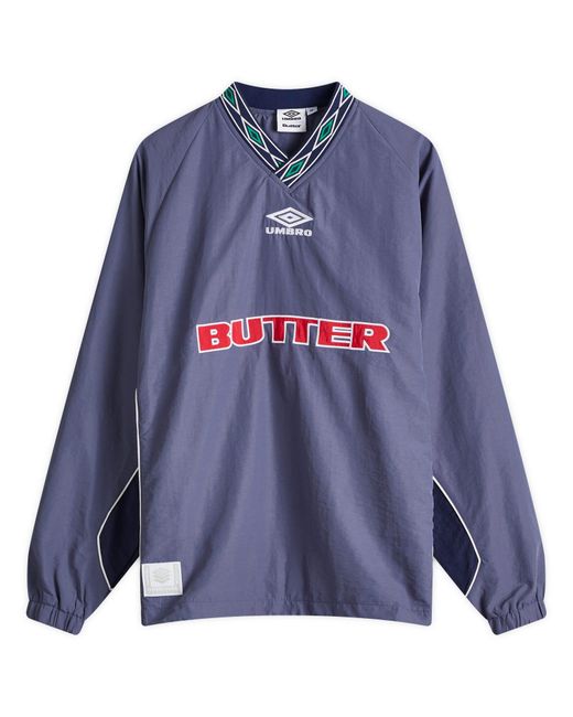 Butter Goods Blue X Umbro Training Pullover for men