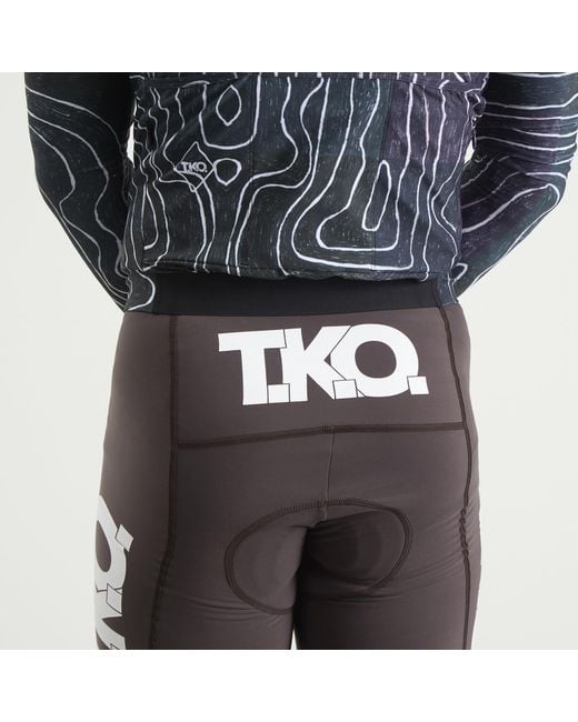 Pas Normal Studios Black T.K.O. Essential Thermal Long Bibs for men
