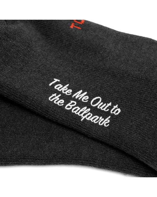 Rostersox Black Team Bear Socks