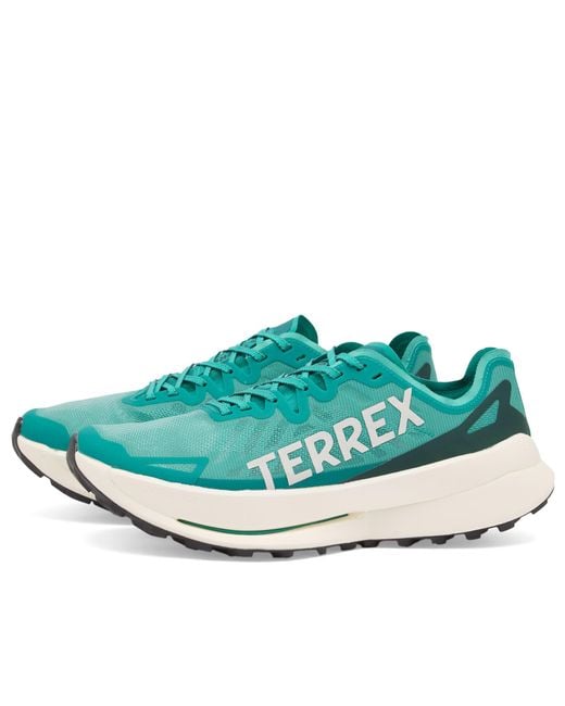 Adidas Blue Terrex Agravic Speed Ultra Sneaker for men