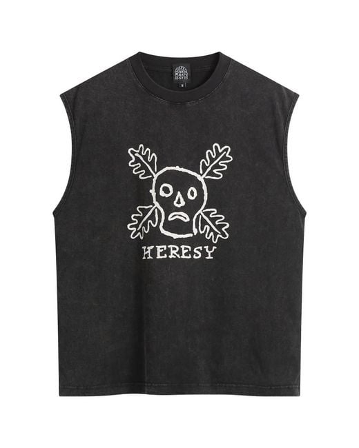 Heresy Black Vest for men