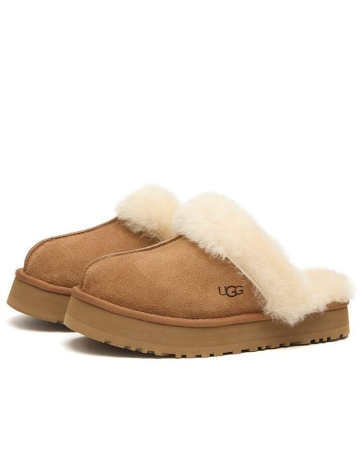 Ugg Brown Disquette Slipper