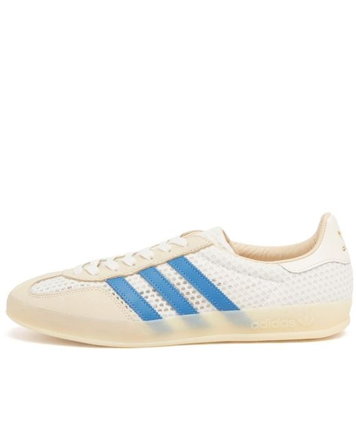 adidas gazelle silver green womens Gazelle Womens Lifestyle Shoes (Blue Fusion/White/Metallic)