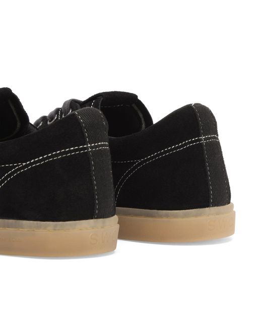 Stepney Workers Club Black Surma Suede Sneaker for men