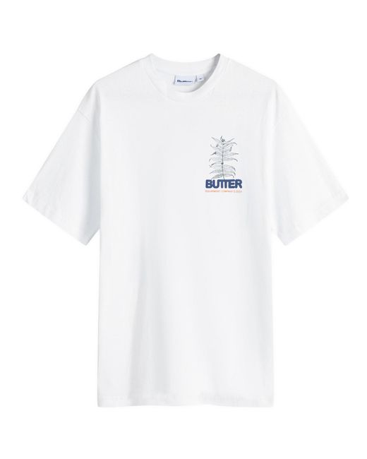 Butter Goods Earth T-Shirt in White for Men | Lyst UK