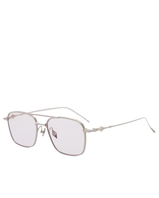Gentle Monster White Met Sunglasses
