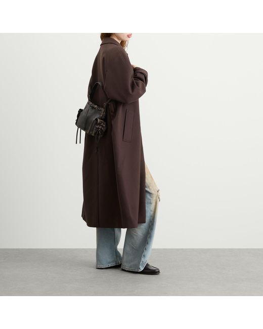 Acne Black Multipocket Mini Bucket Bag