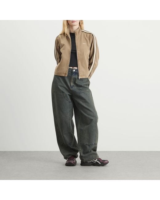 Obey Natural Astrid Stripe Jacket