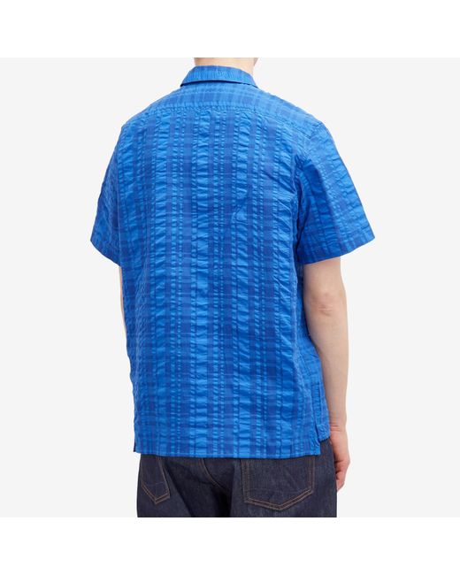 Paul Smith Blue Check Vacation Shirt for men