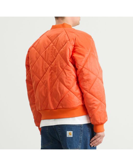 Adidas Gray Rev Bomber Jacket for men