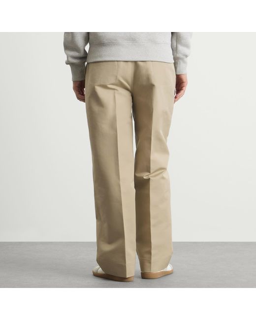 AMI Natural Baggy Trousers for men