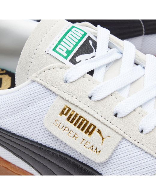 PUMA White Super Team Og Sneakers