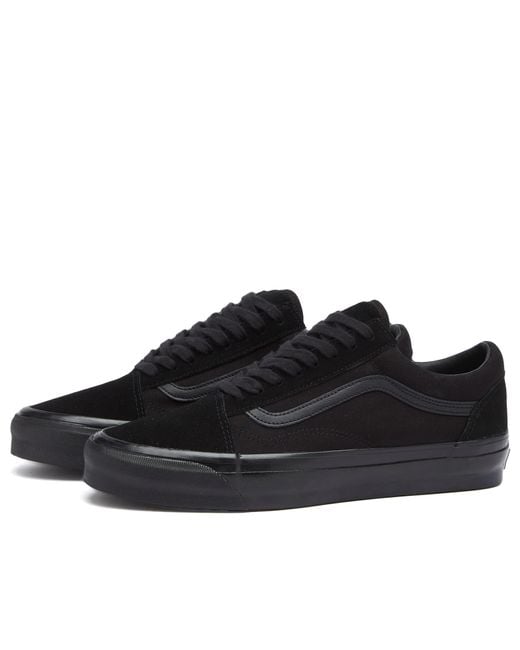 Vans Black Iconic Low-Top Canvas Sneakers
