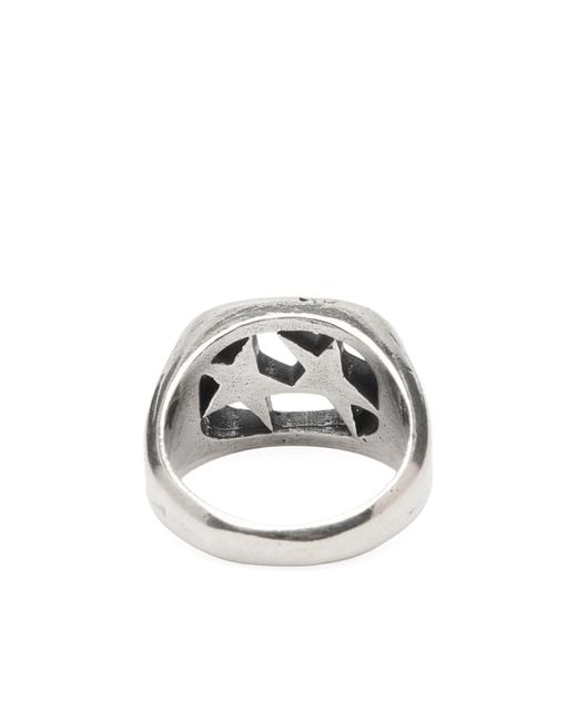 Twojeys Metallic Framed Ring