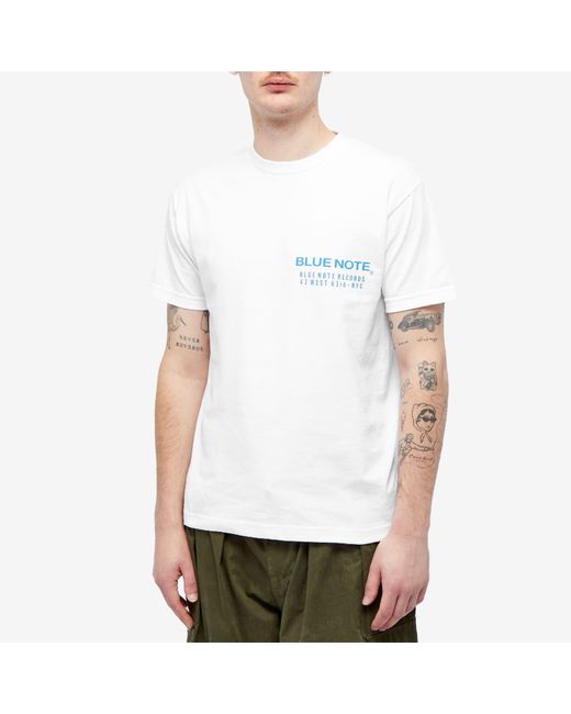 Wacko Maria White Note Type 2 T-Shirt for men