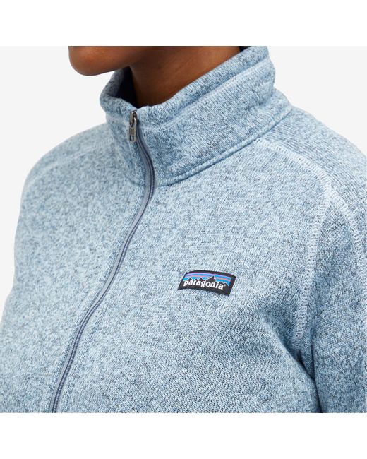Patagonia Blue Better Sweater Jacket Steam