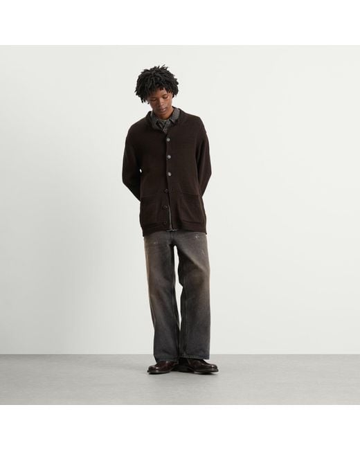 Our Legacy Black Parlor Cardigan for men