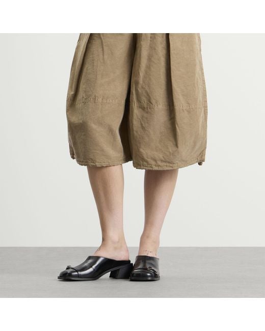 Justine Clenquet Black Janis Mules