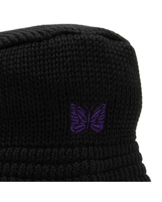 Needles Black Bucket Hat
