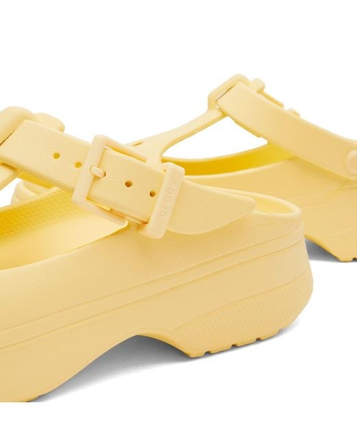 Crocs™ Women's Yellow Classic Mary Jane Clog