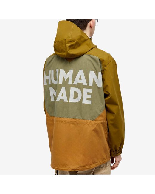 Human Made Brown 3-Layer Shell Jacket for men