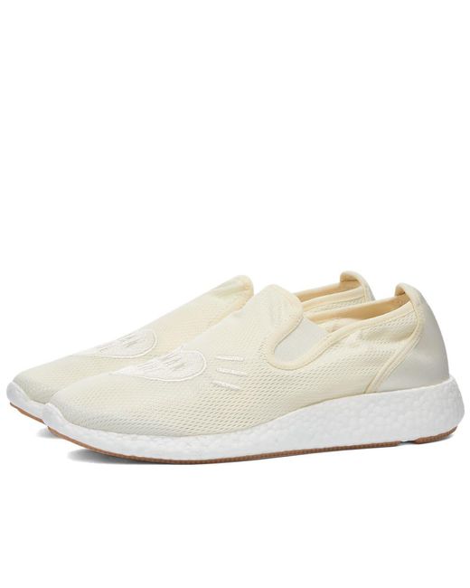 Adidas White X Human Made Slip-on Pure Sneakers for men