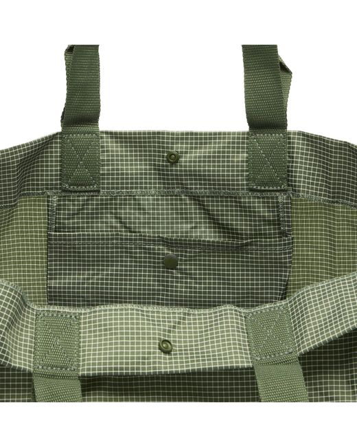 Hay Green Grid Weekend Bag