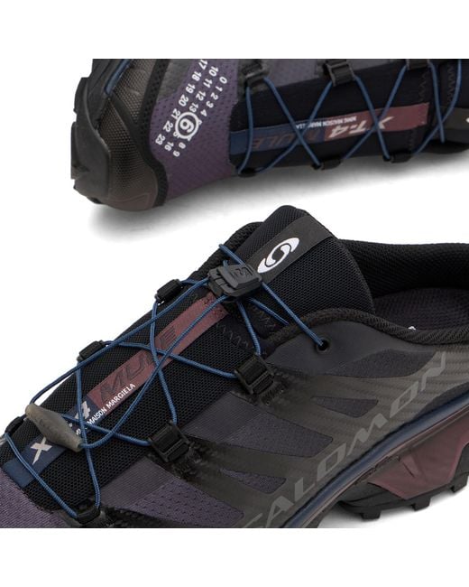 Maison Margiela Black Mm6 X Salomon Xt-4 Mule Sneakers