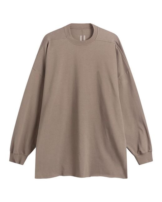 Rick Owens Brown Long Sleeve Tommy T T-Shirt for men