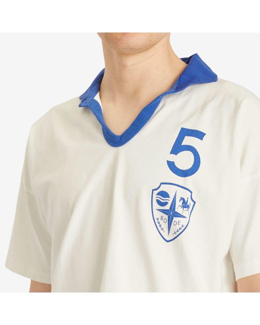 Bode Recreation Polo in Blue for Men | Lyst