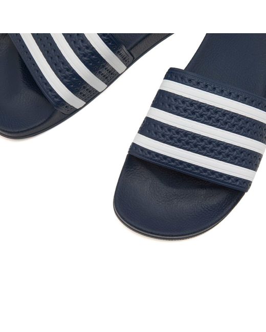 Adidas Originals Blue Adilette Slides for men