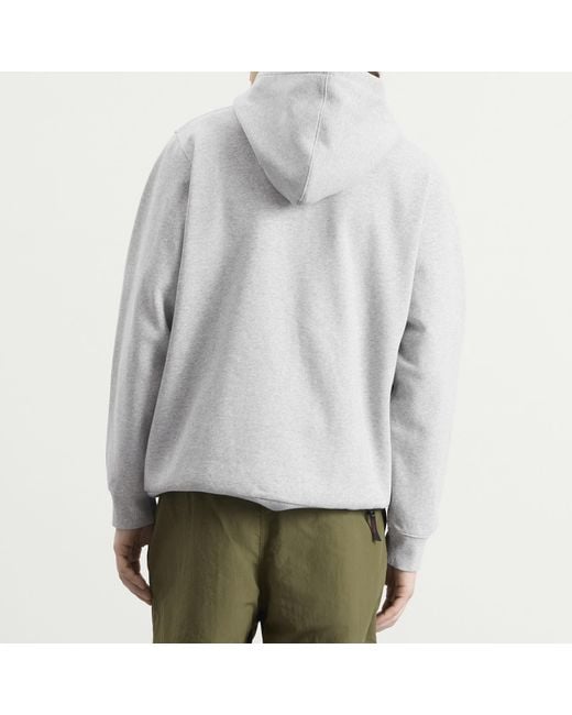 Gramicci Gray Turtle Hoodie for men